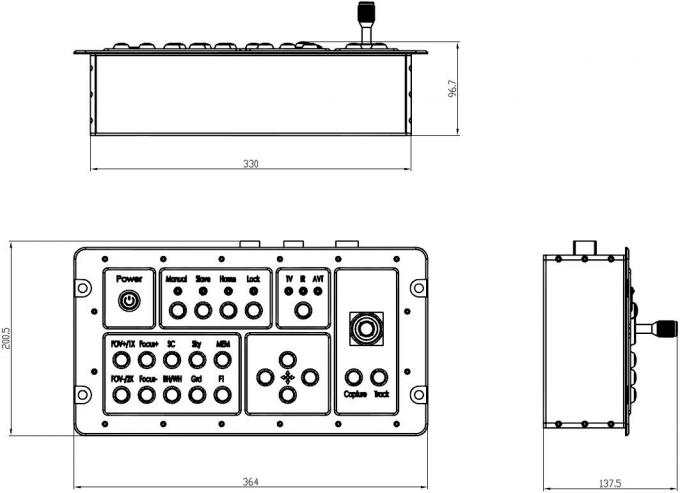 Стабилизированная гироскопом система камеры инфракрасн ЭО с дальномером ...