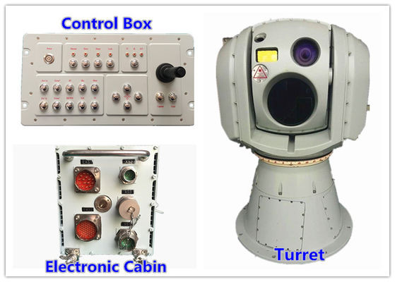 Electro VOx FPA LWIR целевая система Uncooled оптически ультракрасная с термальной камерой и камерой света дня